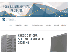 Tablet Screenshot of def-logix.com